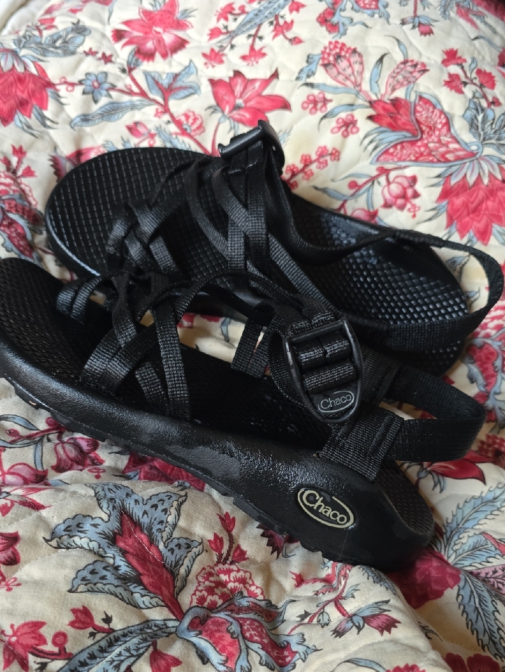 Chaco ZX2 Classic Black Strappy Water Outdoor Sandals  Women's Sz 6 - Picture 7 of 8